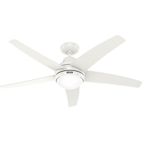 Ceiling Fan Bernard White with Lights & Remote