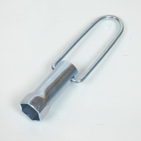 Clé à bougie de 21mm avec manche pliable pour moto cyclo scooter (1/3)