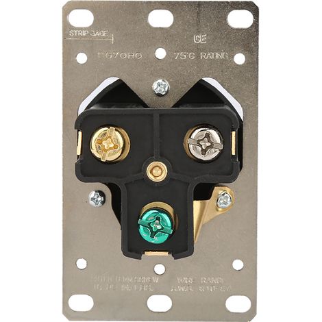 Prise de courant industrielle NEMA6-30R 30A 250V à 3 trous avec connecteur de câble (1/5)