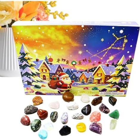Calendrier de l'Avent en pierre naturelle pour Cristaux Naturels (1/5)