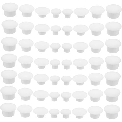 200 chevilles pour meubles, bouchons en plastique trous (1/5)