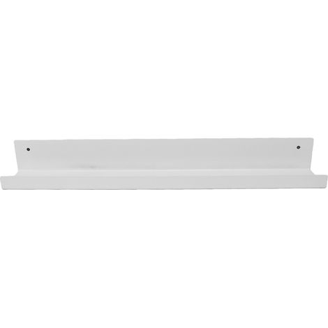 Étagère magnétique 43 cm Support flottant pour livre Organiseur de rangement en métal avec rebord surélevé antidérapant Tableau blanc de salle de classe Bureau Réfrigérateur Armoire de lavage latérale (1/5)