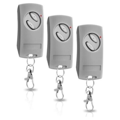 Lot de 3 pièces de rechange pour émetteur manuel Ecostar RSC2, RSE2, 433,92 MHz, ouverture de porte de garage 2 canaux, pour porte de garage Liftronic 500, 700, 800