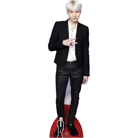 Figurine en carton Min Yoon-gi (Suga) BTS (kpop) -Haut 177cm (1/5)
