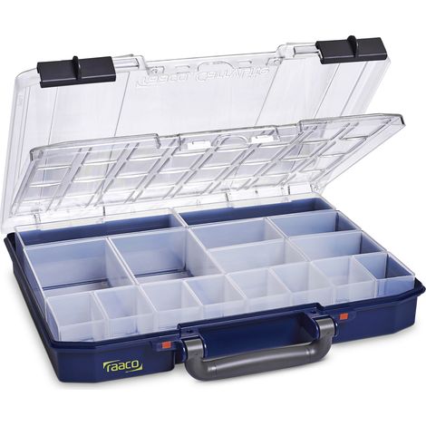 raaco CarryLite 55 4x8-16 DLU Sortimentskoffer Anzahl Fächer: 16 Inhalt 1 St. (1/3)