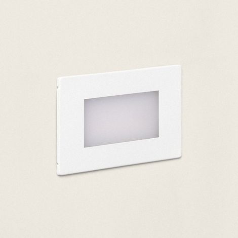 Segnapasso da Esterni LED 3W da Incasso a Parete Adal Bianco (1/3)