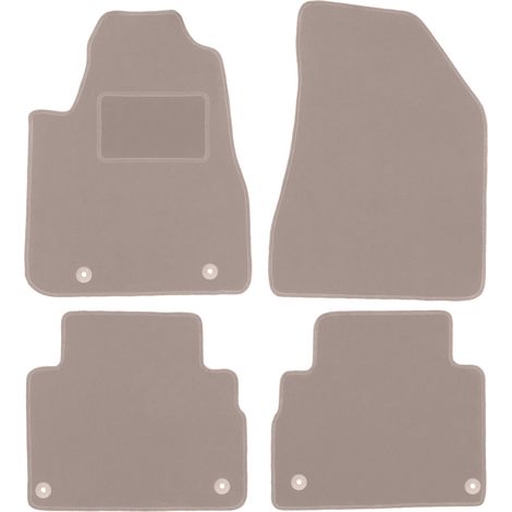 Beige Veloursmatten für: Lexus RX II SUV (2003-2008)