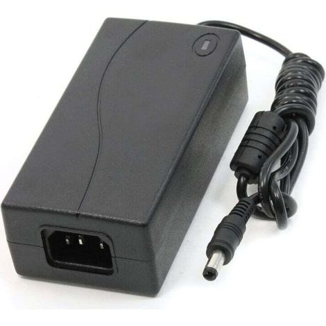 Adaptateur Secteur 12V 4A Noir Entrée 100-240V AC Sortie DC Alimentation Universel (1/3)