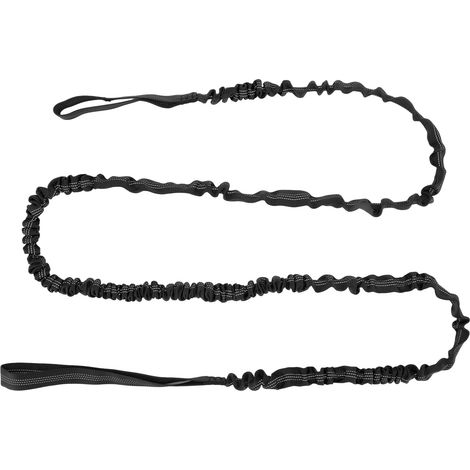 Corde de remorquage vélo pour enfants, sangle de traction VTT extérieur parent-enfant, noir, attelage pour vélo de montagne, kit de remorquage pour cyclisme familial. (1/5)