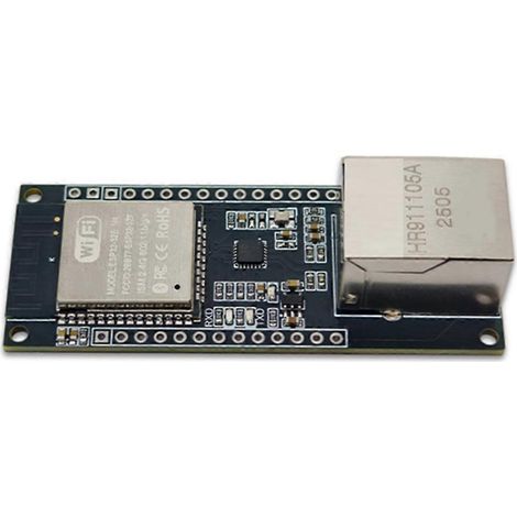 Passerelle combinée Ethernet/Wi-Fi avec port série intégré ESP32-ETH, Bluetooth et connectivité Bluetooth. Microcontrôleur ESP32. (1/5)