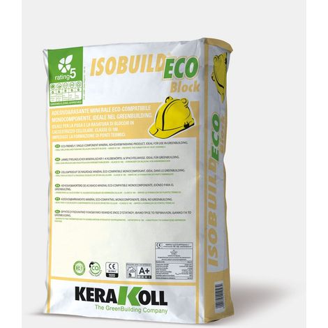 KERAKOLL 01056 ISOBUILD ECO BLOCK 25 kg - ref: K01056