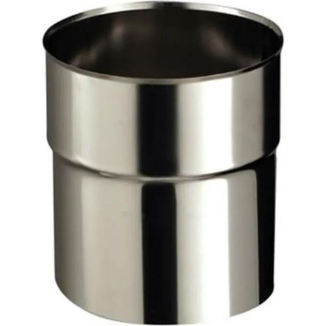 Poujoulat – Réduction inox 150 F – Soudé en continu – Épaisseur 4/10 – Acier inox pour chaudières gaz, fioul, bois, charbon
