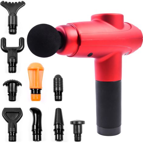 Aga Pistola de Masaje DS1606 Roja (1/5)