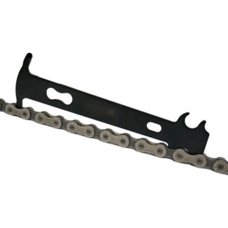 Lntyq Indicateur de mesure de l'usure des chaînes de vélo pour toutes les chaînes de vélo de ville/vélo électrique/vélo de montagne MTB/vélo de course/vélo pliant - Noir