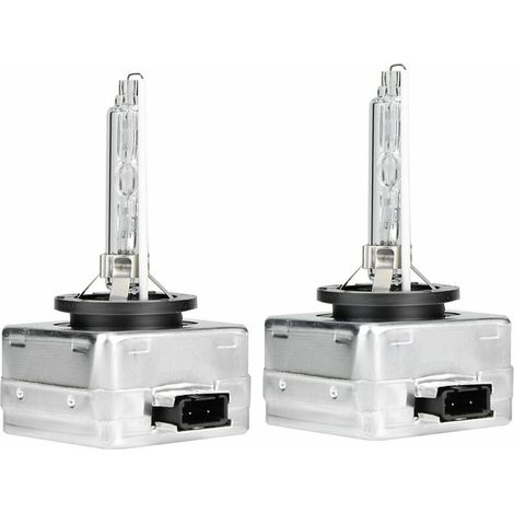 Ampoule Xénon D1S - Lot 2 - 35 W - 6000 K - Pour Phares Avant Voiture - Ballast Intégré - 5000 Heures