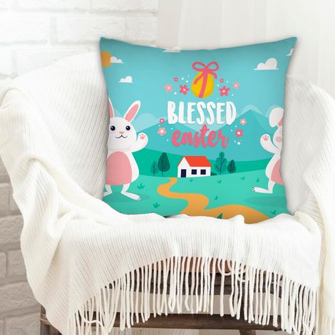 Housse de coussin décorative à la mode pour la maison lavable en machine pour la Saint-Valentin, la Fête des Mères, anniversaire (1/5)