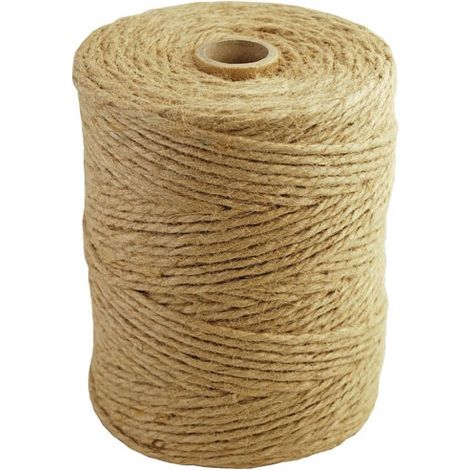 Juteseil ø2,8mm 1kg Rolle 180m - Chapuis