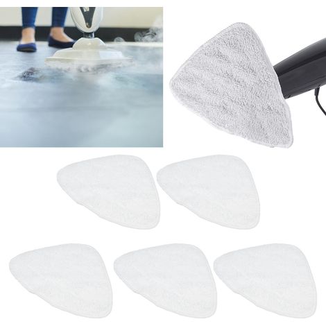 [5er-Set Reinigungspads] Hochabsorbierende Fasern. Kompatibel mit Vileda- und O Cedar-Dampfreinigern. [Nachfüllpackung] (1/5)