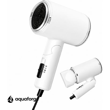 Sèche cheveux portable sans balais pliable 1000 W ions négatifs (1/5)