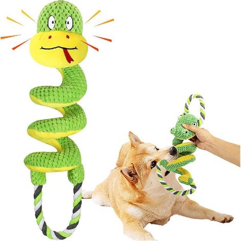 Jouet interactif pour chien à tirer à la corde (1/4)