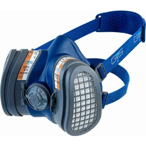 1/2 Máscara Elipse SPR669 GVS + filtros de gas/polvo A2P3 - Talla M/L - SPR669