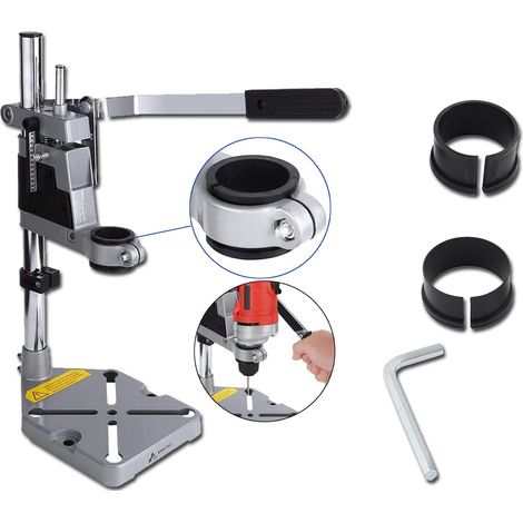 Outil De RéParation Workbench Support Pour Perceuse éLectrique, Plus Stable Et PréCision Pour Le Bricolage, Travail Du Bois, Accueil De RéParation Et Autres Main éLectrique Drill Travail Fixe Etc (1/5)