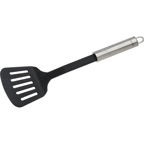Fackelmann Pfannenwender mit Schlitzen Ovalgriff 32 cm Küchenhelfer