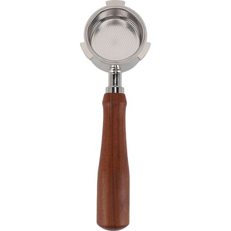 Portafilter Bottomless pour Cafetière Delonghi - 51mm - 3 Ears - Stainless Steel (1/5)