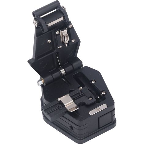 Coupe-fibre optique D125μm à soudage à froid et à fusion à chaud, universel, pour câbles en cuir et queues de cochon. (1/5)