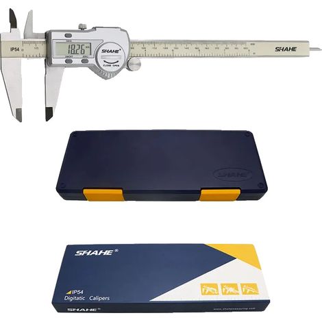 Digitale Schieblehre, Edelstahl, Wasserdicht IP54, 5000-200 (1/2)