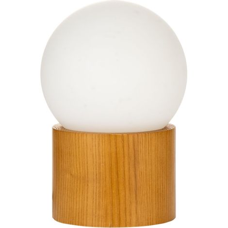 PAULEEN LAMPE À POSER G9 WOODY SHINE 230V HAUTEUR 27CM BOIS - 48315 PAULMANN