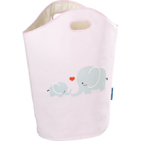 Wenko Wäschesammler Kids Elli 24 l, rosa Wäschesammler (1/5)