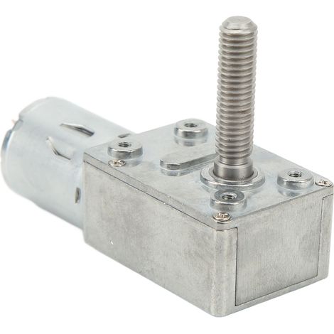 12-V-Gleichstrom-Reduziergetriebemotor 4632‑370, hochpräziser Schneckengetriebemotor M8x33mm, 2 U/min (1/5)