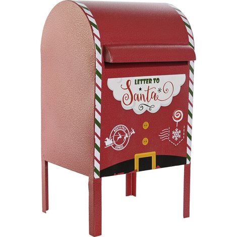 Buzon Metal 28,5X26,5X52 Rojo
