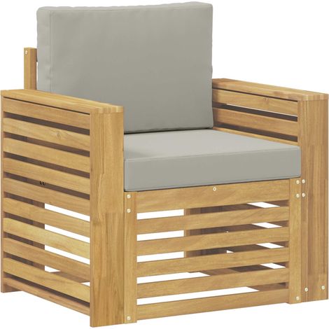 Conjunto de sofás de exterior Poliéster Blanco vidaXL