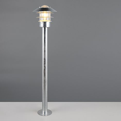 Lampe de jardin 100cm Ruvuma Gris zinc - 462060186