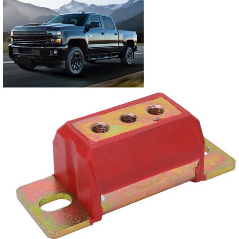 Support de transmission en polyuréthane pour Jeep GM 1958-2001 (rouge) (43023-R) (1/5)