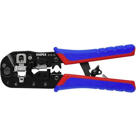 [GEBRAUCHT] B-Ware Knipex Crimpzange für RJ45-Westernstecker 97 51 13 Zange Crimpwerkzeug