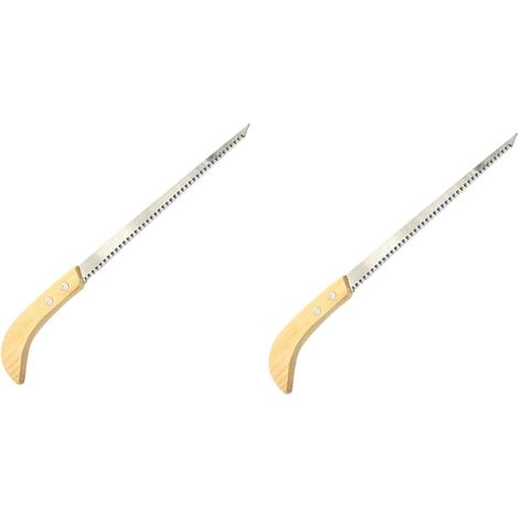 Mini Scie Pliante 2 Pièces Scie Polyvalente Mini-scie -main Creuser Un Trou Outils (1/5)