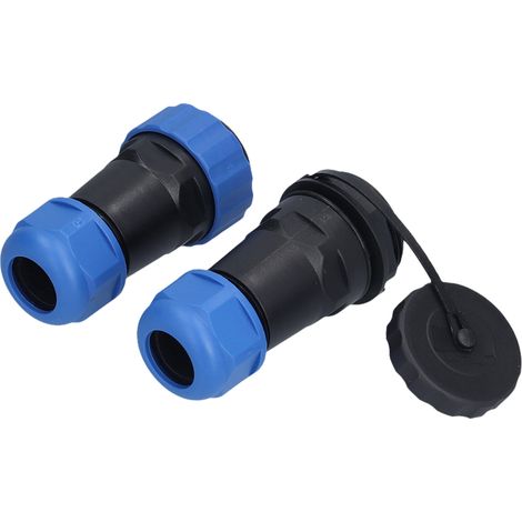 Connecteur mâle/femelle étanche SP28 pour l'aviation (IP68), 250 V, 5 A (connecteur SD28), 24 broches. (1/5)