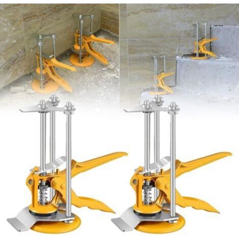 Lot de 2 leviers de levage pour planche à roulettes - En métal - Pour portes - Pour cabinets - 100 kg (1/5)