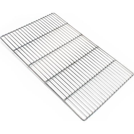 Wiltec Parrilla barbacoa 54x34 cm rectangular plancha asadero acero Inoxidable universal (1/5)