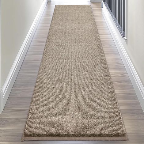 Tapis d'entrée Intérieurs 60 x 210 cm, Paillasson Porte Antidérapant et Lavable en Machine, Tapis de Cuisine, Idéal pour Chien, Couloir, Passage, Chambre ou Sol (1/5)