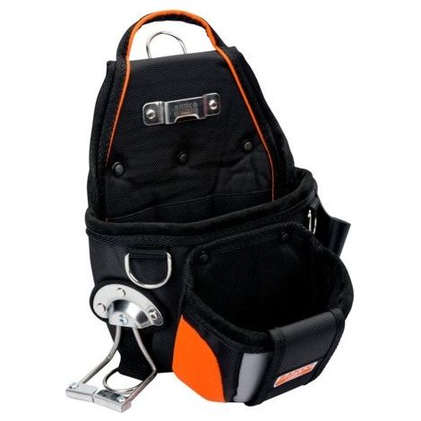 BAHCO - Pochette, 2 gdes poches, 4 anneaux de sécurité pr fixation longe, 300x150x300mm