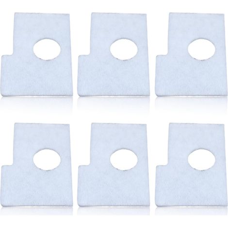6 pièces Filtre à air en coton pour tronçonneuse douche manuelle pour Stihl 017 018 MS180 MS170 Filtre à air en coton Tronçonneuse Accessoires de remplacement 1130 124 0800 (1/5)