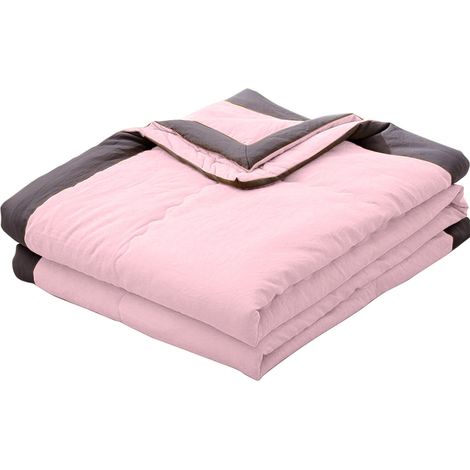 Couette Fraîcheur Coton Lavé - 98 % Coton 2 % Élasthanne - Pour Chaleur Estivale - Usage Multisupport - 1 Pièce (1/5)