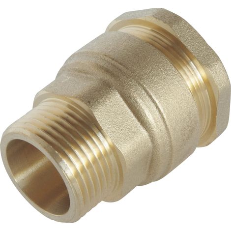 Somatherm for you - Law Mash Brass Branch for Tube PE D40 - M33/42 - Tecnologia Single Sens per il montaggio Garantire il giusto montaggio della connessione (1/4)