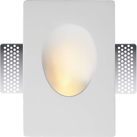 V-Tac – Spot encastré GU10 blanc – Matériau plâtre durable – IP20 pour intérieur – Compatible ampoules LED – Installation facile (1/5)
