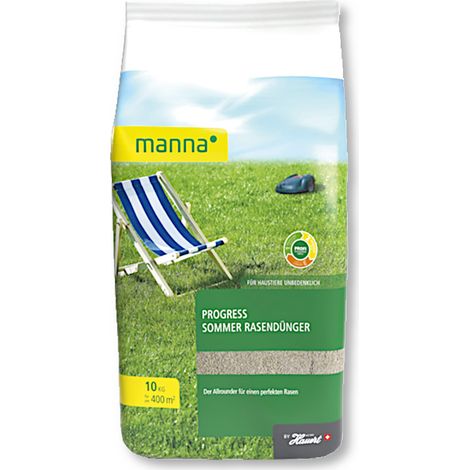 Manna Progress Sommerrasendünger 10 kg Sommerdünger Rasendünger Sommer Profi