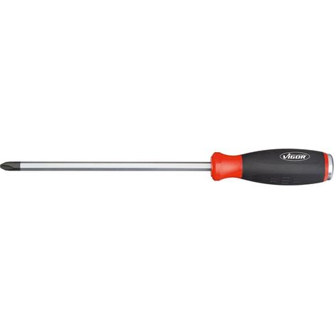 Tournevis cruciforme avec capuchon de frappe, profil PH ∙ Largeur Clé: PH 3 ∙ Longueur totale: 315 mm, 1 pièce, v4667 (1/4)